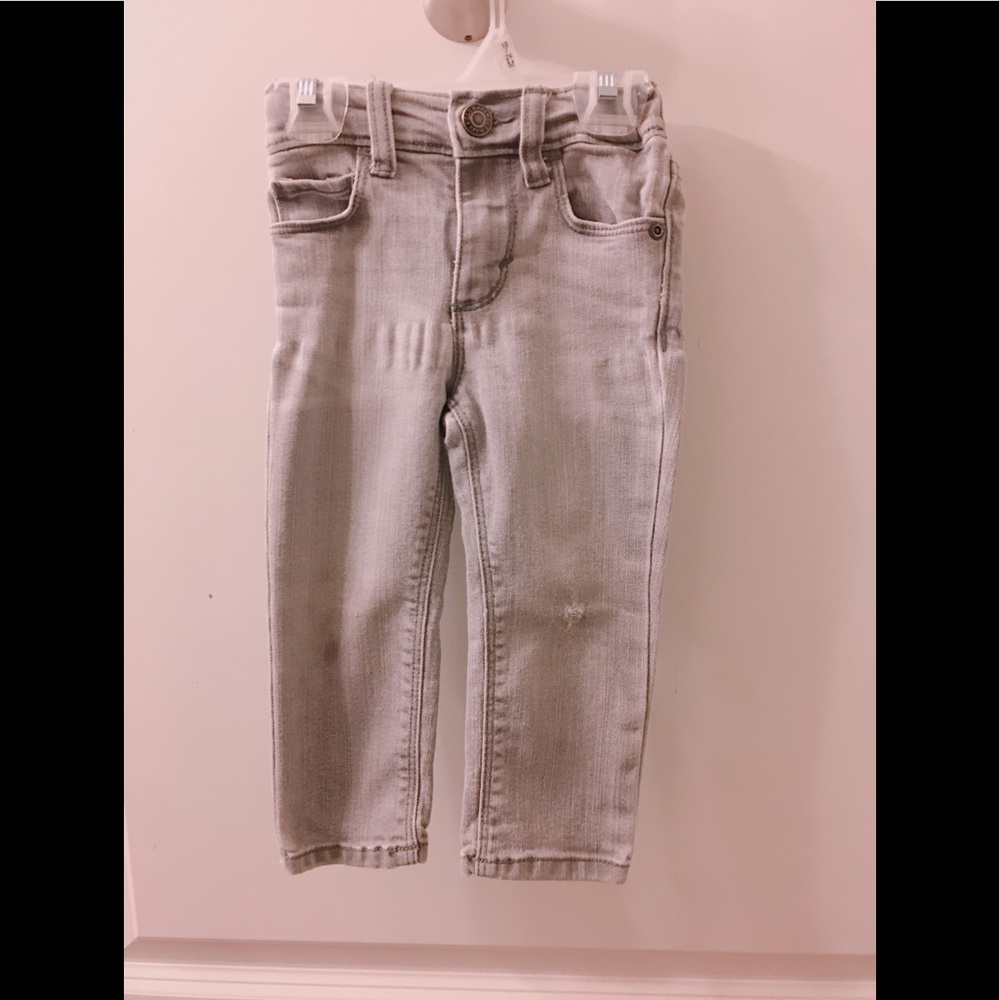 Karate Skinny Gray Jeans for Toddler Boys